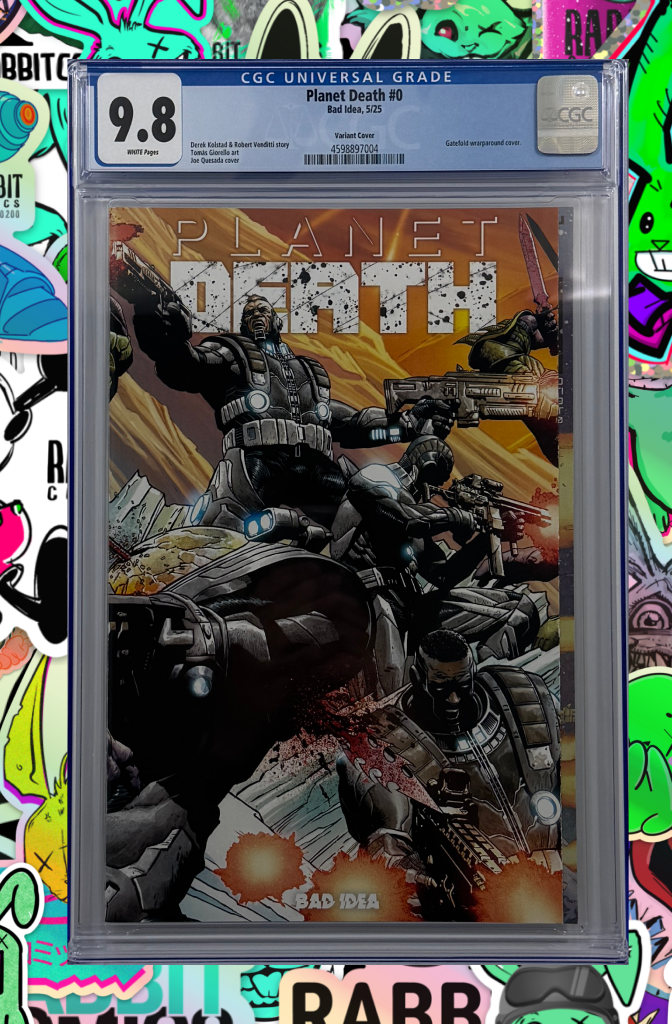 Planet Death #0 | 1:500 Ratio Incentive Gatefold Joe Quesada | CGC 9.8