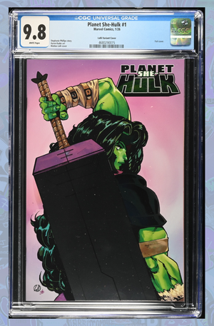 Planet She Hulk #1 Matteo Lolli Foil Variant | CGC 9.8