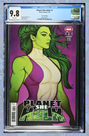 Planet She Hulk #1 Jenny Frison Variant | CGC 9.8