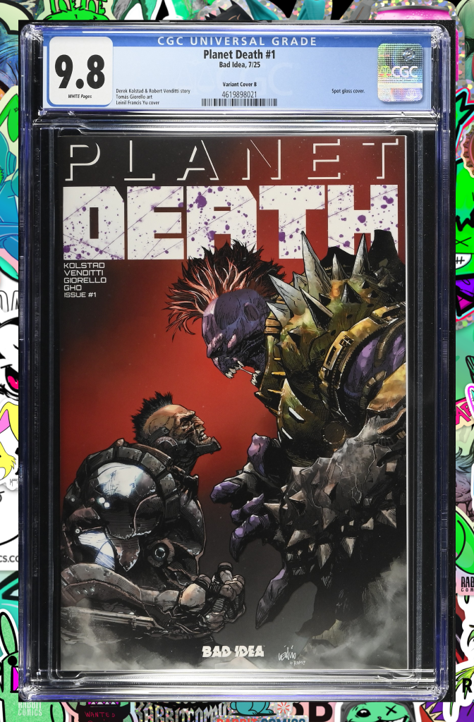 Planet Death #1 (Of 4) | Cover B Leinil Francis Yu Variant | CGC 9.8