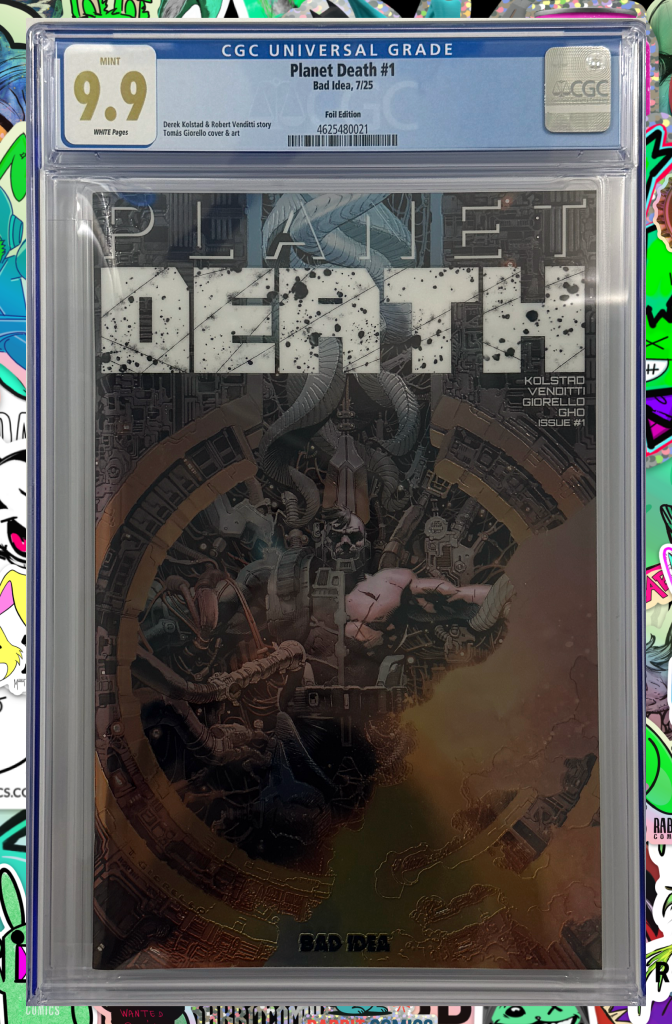 Planet Death #1 (Of 4) | Cover C Tomas Giorello Chromium Variant | CGC 9.9