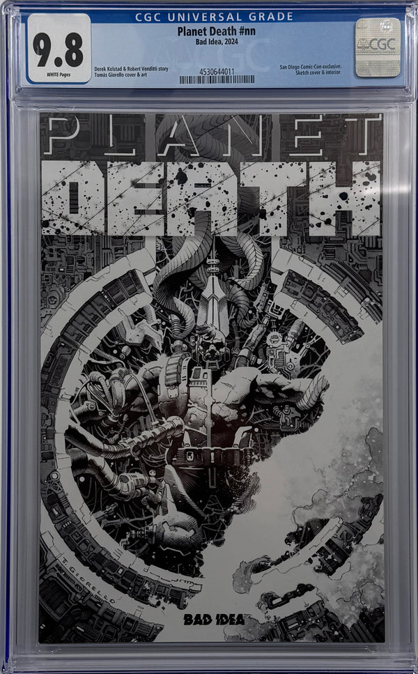 Planet Death Ashcan | Bad Idea | CGC 9.8