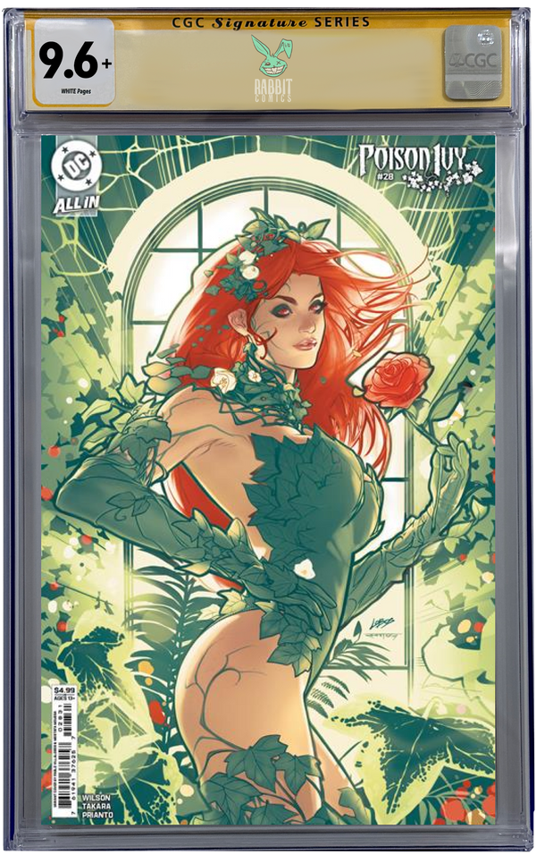 POISON IVY #28 | CVR C PABLO VILLALOBOS CARD STOCK VAR | CGC 9.6+ | PREORDER