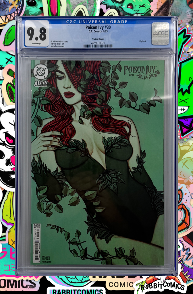 POISON IVY #30 | CVR B JENNY FRISON CARD STOCK VAR | CGC 9.8
