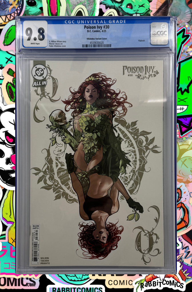 POISON IVY #30 | CVR C PABLO VILLALOBOS CARD STOCK VAR | CGC 9.8