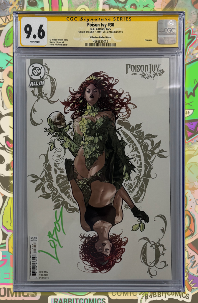 POISON IVY #30 | CVR C PABLO VILLALOBOS  VAR | SIGNED BY LOBOS | CGC SS 9.6