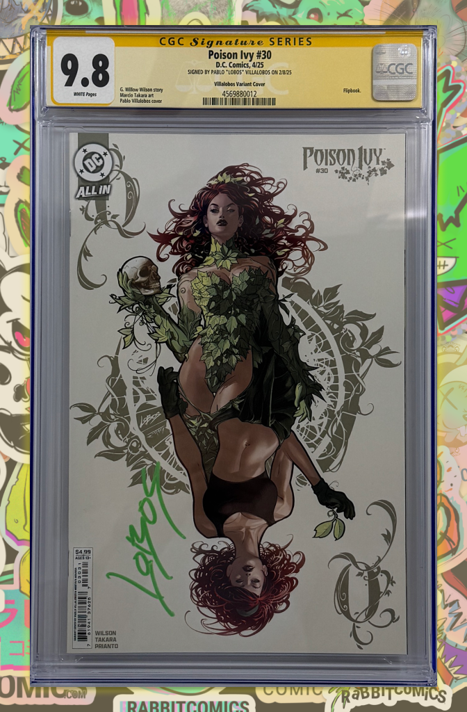 POISON IVY #30 | CVR C PABLO VILLALOBOS  VAR | SIGNED BY LOBOS | CGC SS 9.8