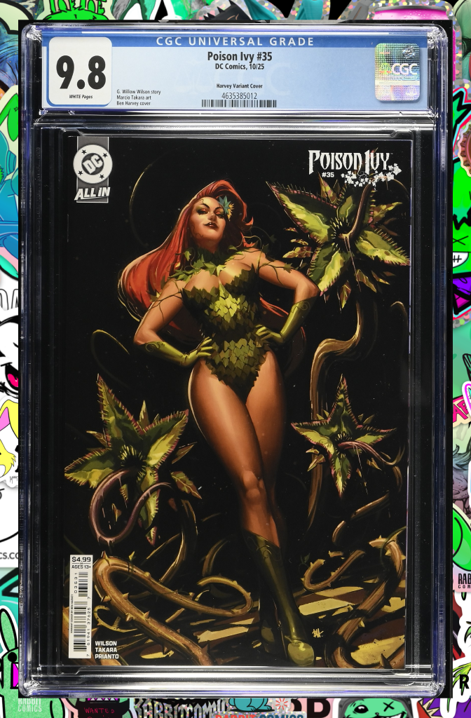 Poison Ivy #35 Ben Harvey Variant | CGC 9.8