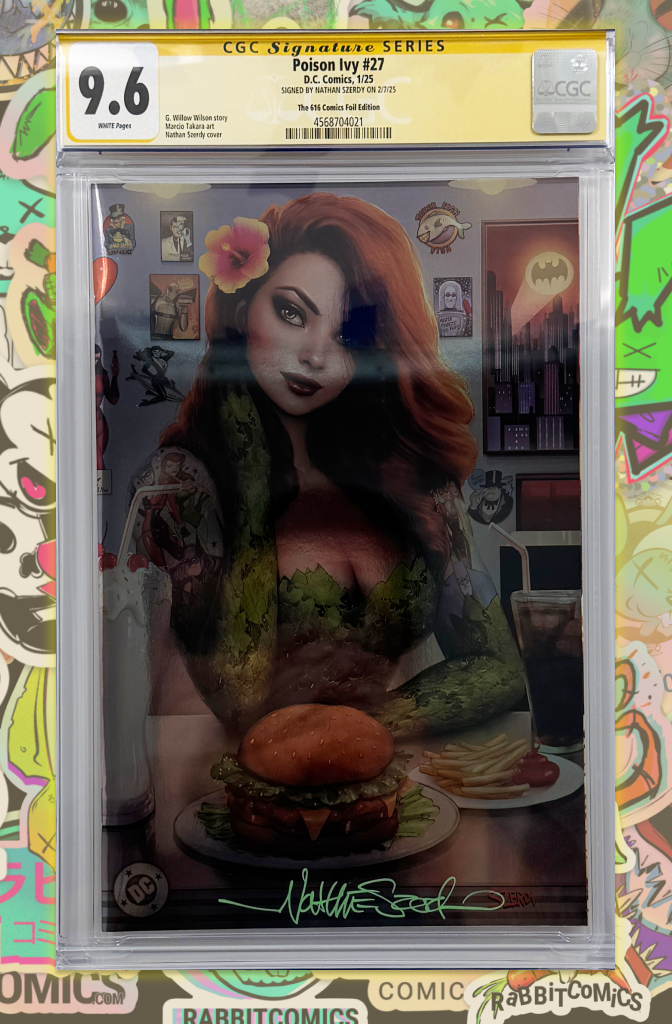 POISON IVY #27 | SZERDY MEGACON FOIL VARIANT | SIGNED BY SZERDY | CGC SS 9.6