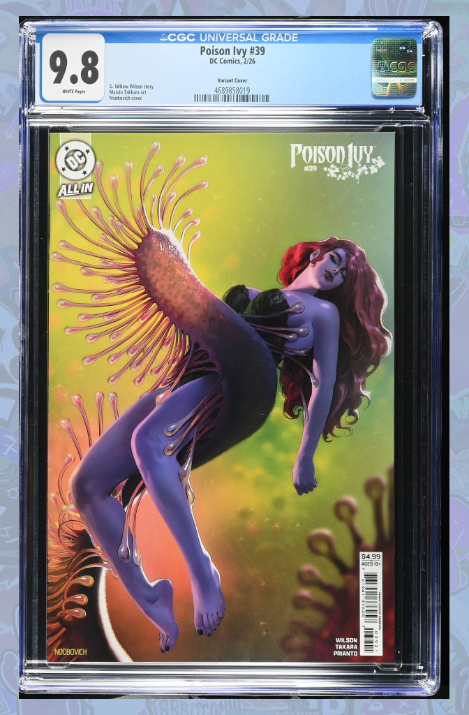Poison Ivy #39 Cover B Noobovich Card Stock Variant | CGC 9.8
