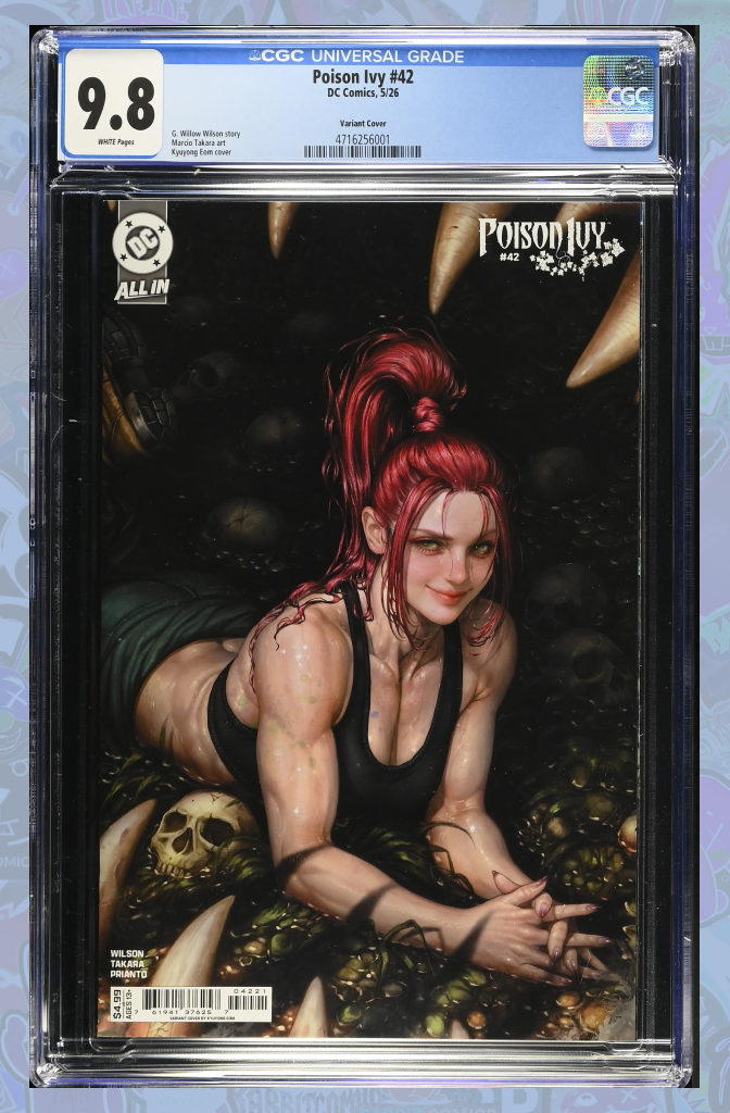 Poison Ivy #42 Cover B Kyuyong Eom Card Stock Variant | CGC 9.8