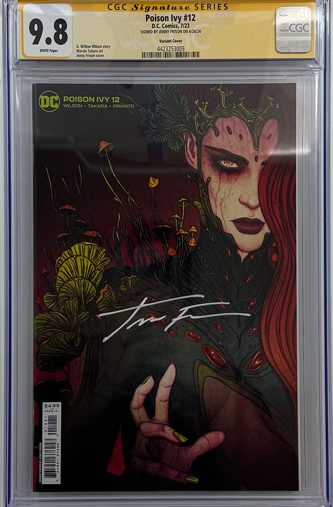 POISON IVY #12 | JENNY FRISON CARD STOCK VARIANT | CGC SS 9.8