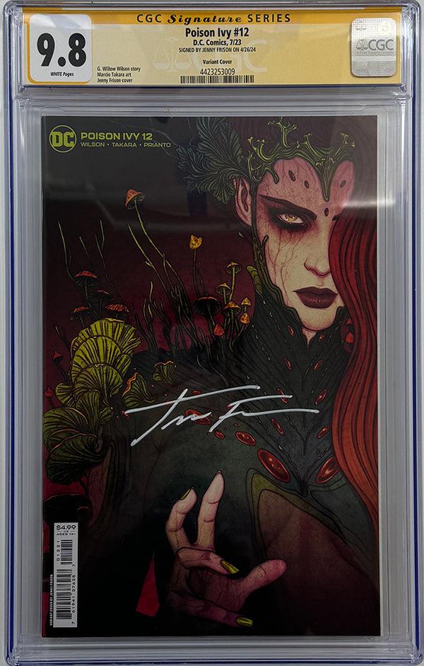 POISON IVY #12 | JENNY FRISON CARD STOCK VARIANT | CGC SS 9.8