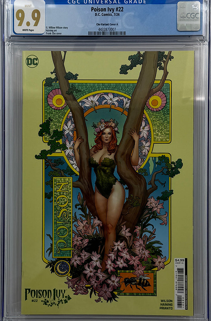 POISON IVY #22 | CVR B FRANK CHO CARD STOCK VARIANT | CGC 9.9