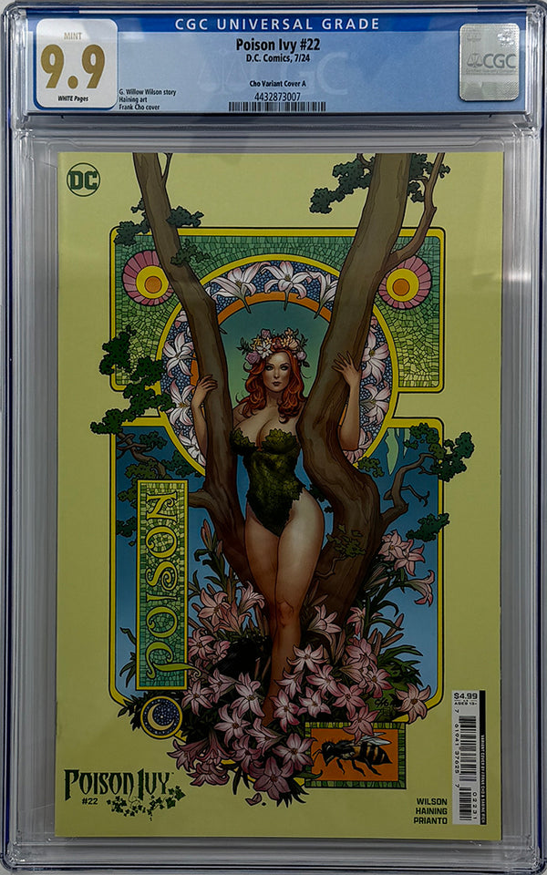 POISON IVY #22 | CVR B FRANK CHO CARD STOCK VARIANT | CGC 9.9