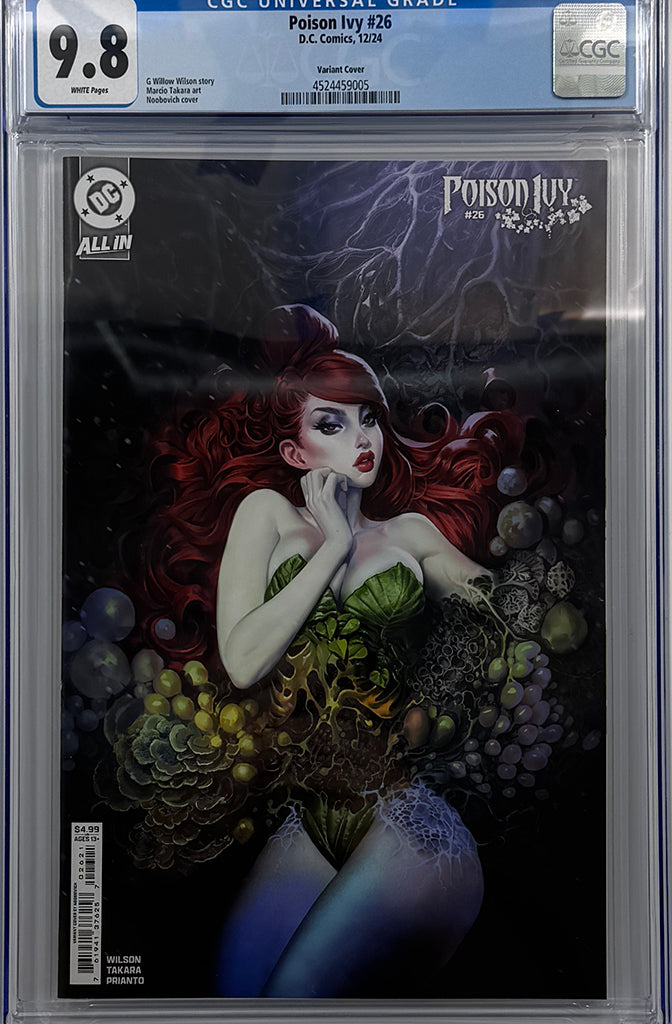 POISON IVY #26 | CVR C NOOBOVICH CARD STOCK VARIANT | CGC 9.8
