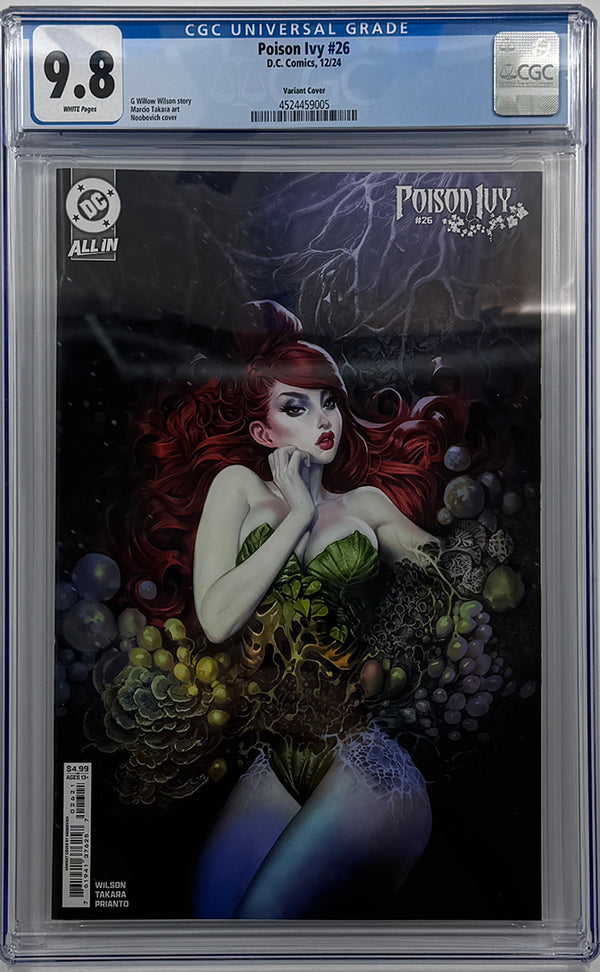 POISON IVY #26 | CVR C NOOBOVICH CARD STOCK VARIANT | CGC 9.8