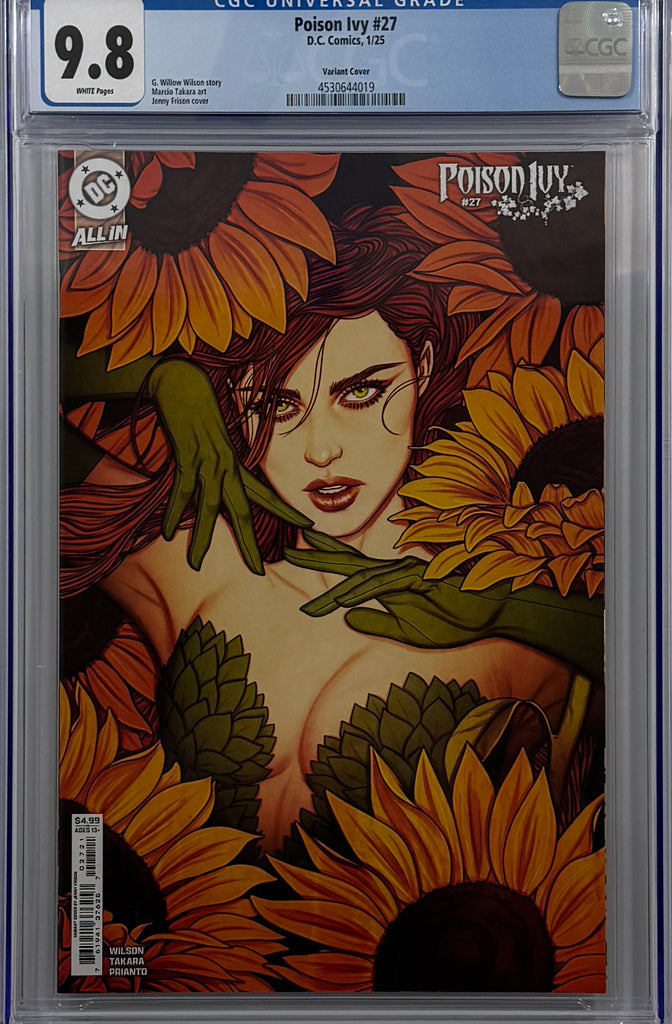 POISON IVY #27 | CVR B JENNY FRISON CARD STOCK VARIANT | CGC 9.8