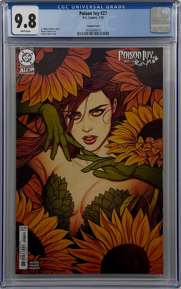 POISON IVY #27 | CVR B JENNY FRISON CARD STOCK VARIANT | CGC 9.8