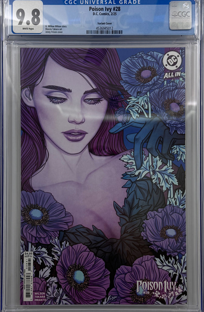 POISON IVY #28 | CVR B JENNY FRISON CARD STOCK VAR | CGC 9.8