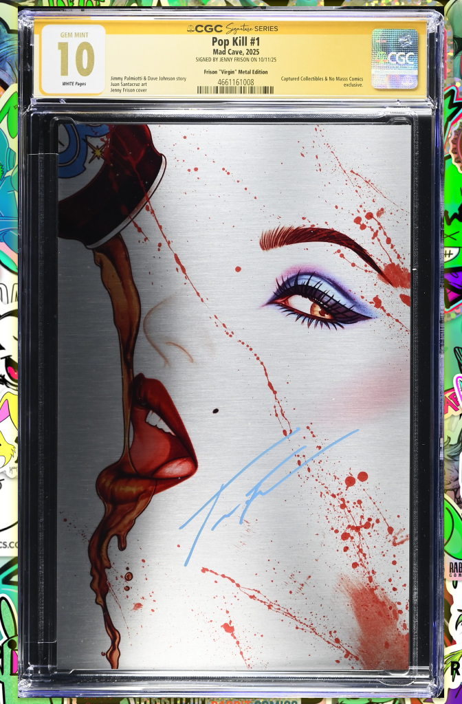 Pop KIll #1 | Frison NYCC Metal Variant | CGC SS 10