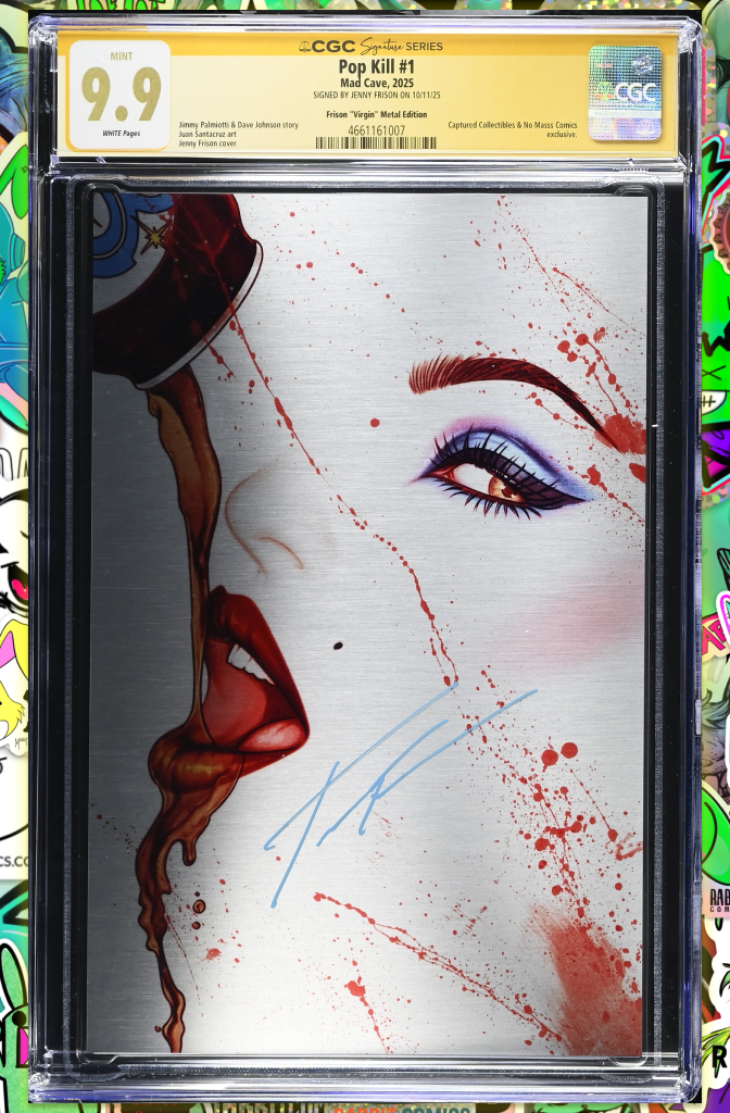 Pop KIll #1 | Frison NYCC Metal Variant | CGC SS 9.9