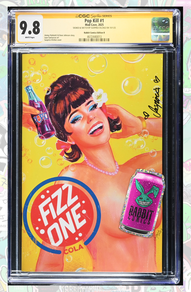 Pop Kill #1 | Suspiria Vilchez Spicey Variant | Limited to 100 | CGC SS 9.8