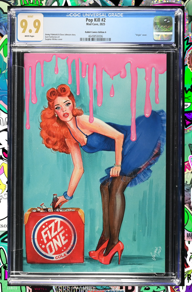 Pop Kill #2 (Of 4) | Suspiria Vilchez Variant | Rabbit Comics Exclusive | CGC 9.9