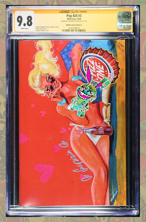 Pop Kill #3 (Of 4) | Suspiria Spicy Variant | Rabbit Exclusive | CGC SS 9.8