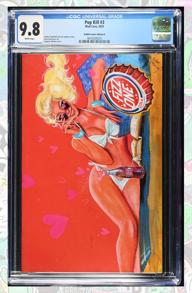 Pop Kill #3 (Of 4) | Suspiria Sweet Variant | Rabbit Comics Exclusive | CGC 9.8