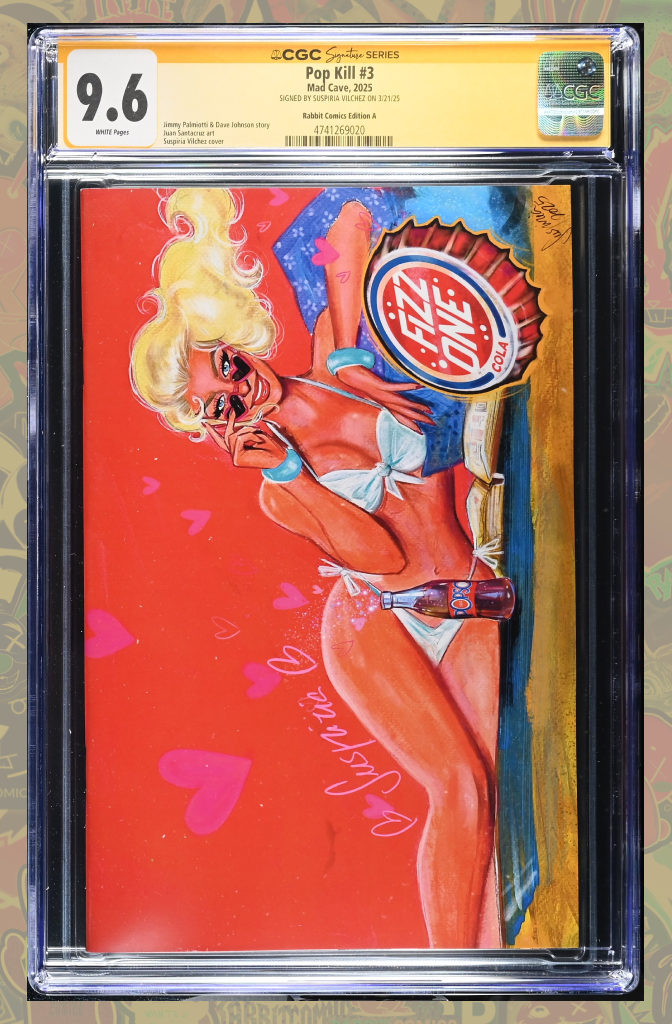 Pop Kill #3 (Of 4) | Suspiria Sweet Variant | Rabbit Exclusive | CGC SS 9.6