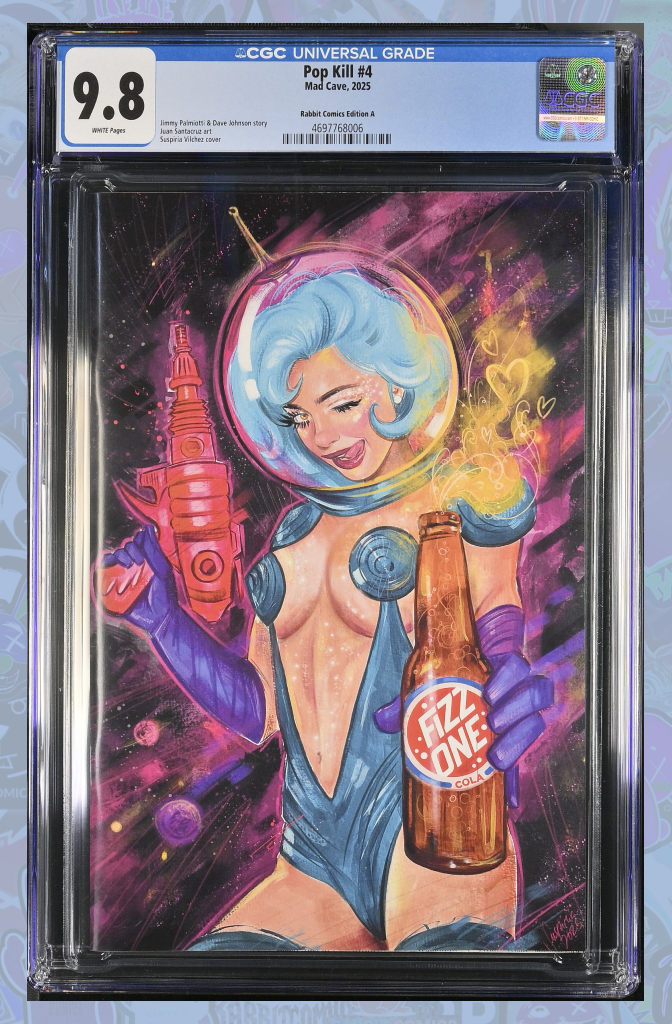 Pop Kill #4 (Of 4) | Suspiria Sweet Variant | Rabbit Exclusive | CGC 9.8