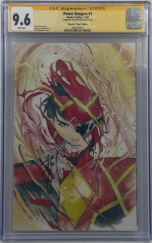 Power Rangers #1 | Peach Momoko 1:250 Virgin Variant | CGC SS 9.6
