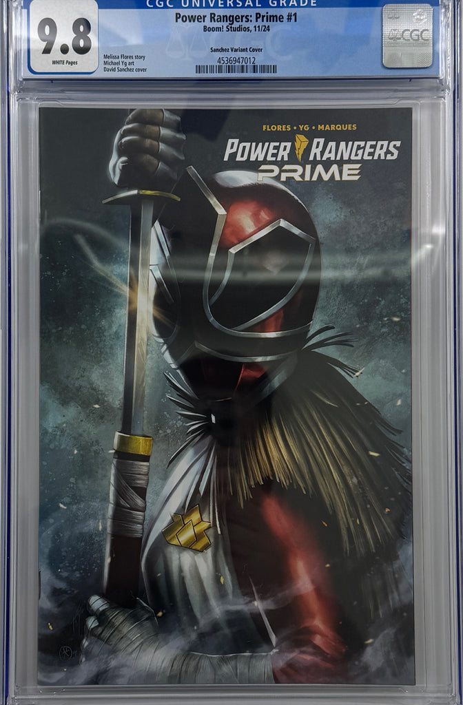 Power Rangers Prime #1 | David Sanchez Exclusive | CGC 9.8