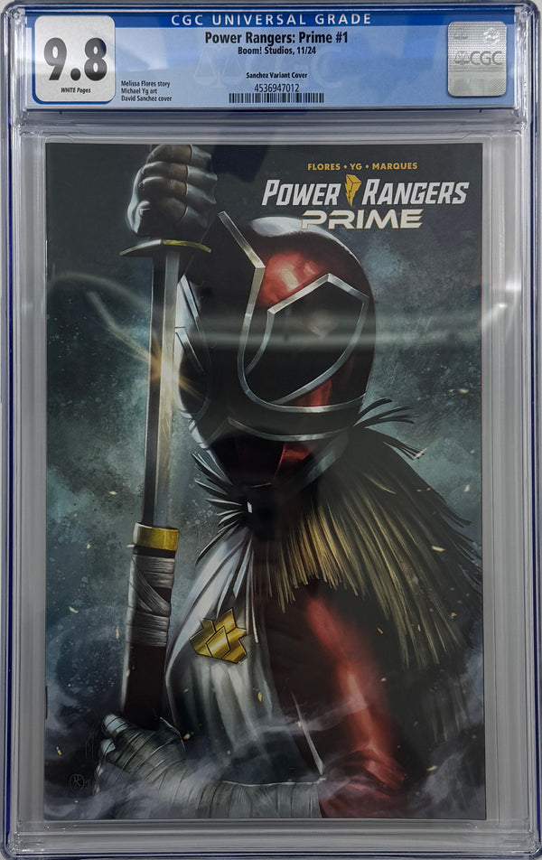 Power Rangers Prime #1 | David Sanchez Exclusive | CGC 9.8