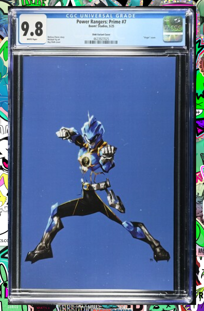 Power Rangers: Prime #7 | Huy Dinh Virgin Variant | CGC 9.8