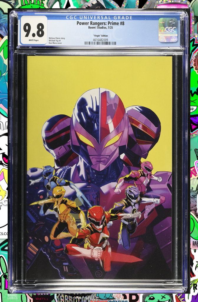 Power Rangers Prime #8 | Unlockable Variant (Full Art, Mora) | CGC 9.8