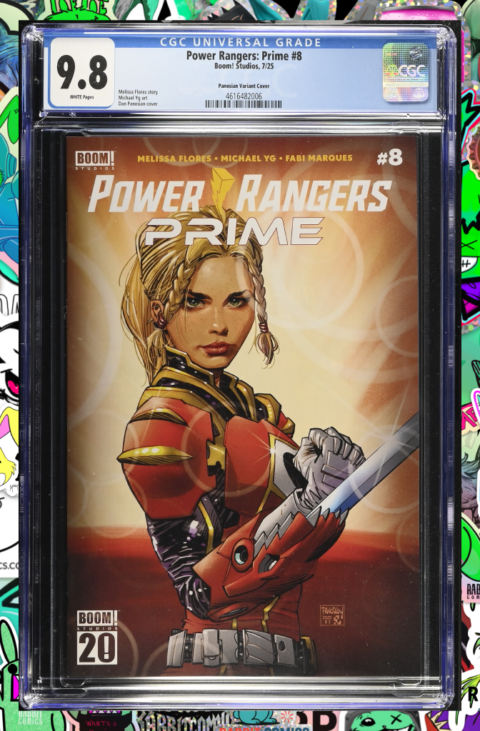Power Rangers Prime #8 | C Boom 20th Anniversary Variant (Dressed, Panosian) | CGC 9.8