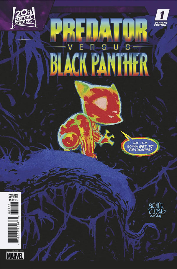 PREDATOR VS. BLACK PANTHER #1 | SKOTTIE YOUNG VARIANT