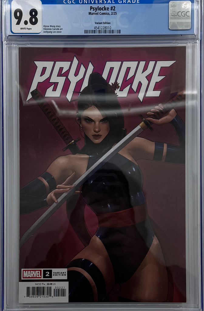 PSYLOCKE #2 | JEEHYUNG LEE VARIANT | CGC 9.8