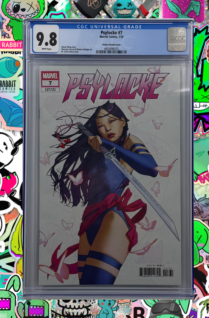 Psylocke #7 | Scott Forbes Psylocke Variant | CGC 9.8