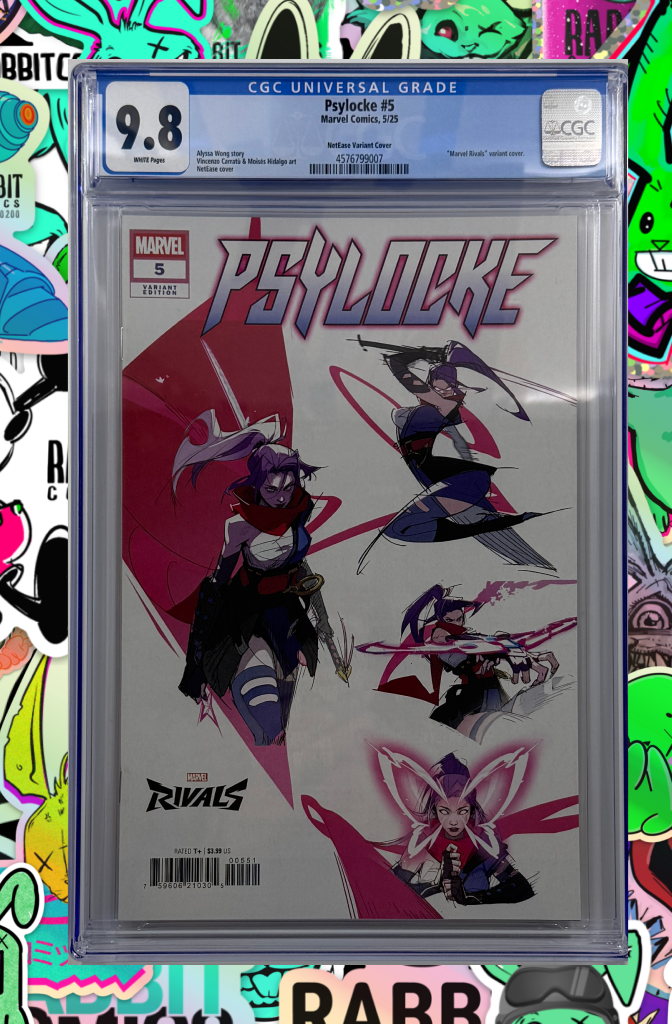 Psylocke #5 | Netease Games Marvel Rivals Variant | CGC 9.8