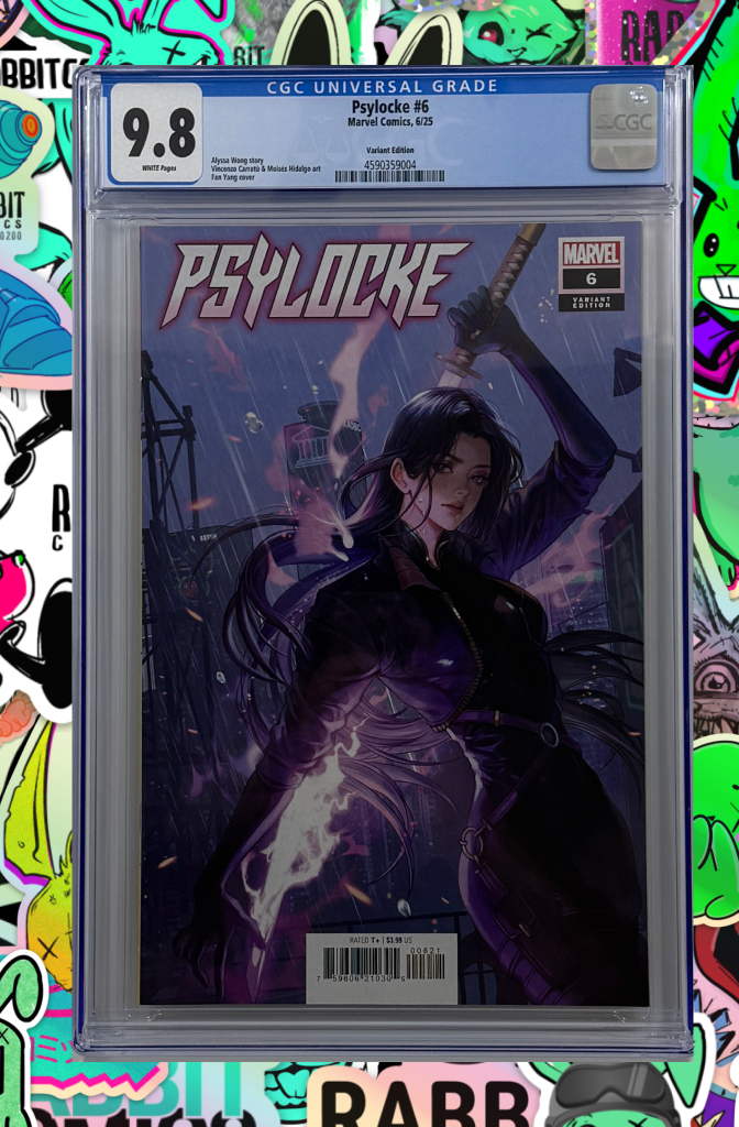 Psylocke #6 | Fanyang Psylocke Variant | CGC 9.8