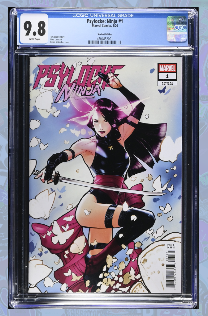 Psylocke: Ninja #1 Pablo Villalobos Variant | CGC 9.8