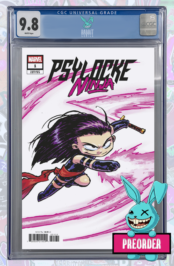 Psylocke: Ninja #1 Skottie Young Variant | CGC 9.8 | PREORDER