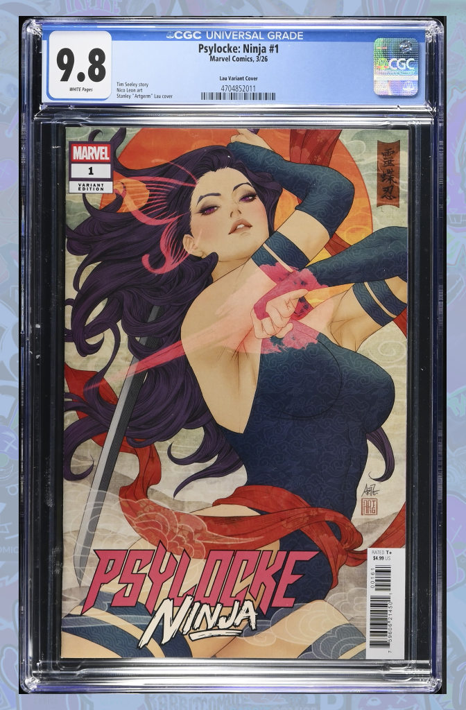 Psylocke: Ninja #1 Artgerm Variant | CGC 9.8