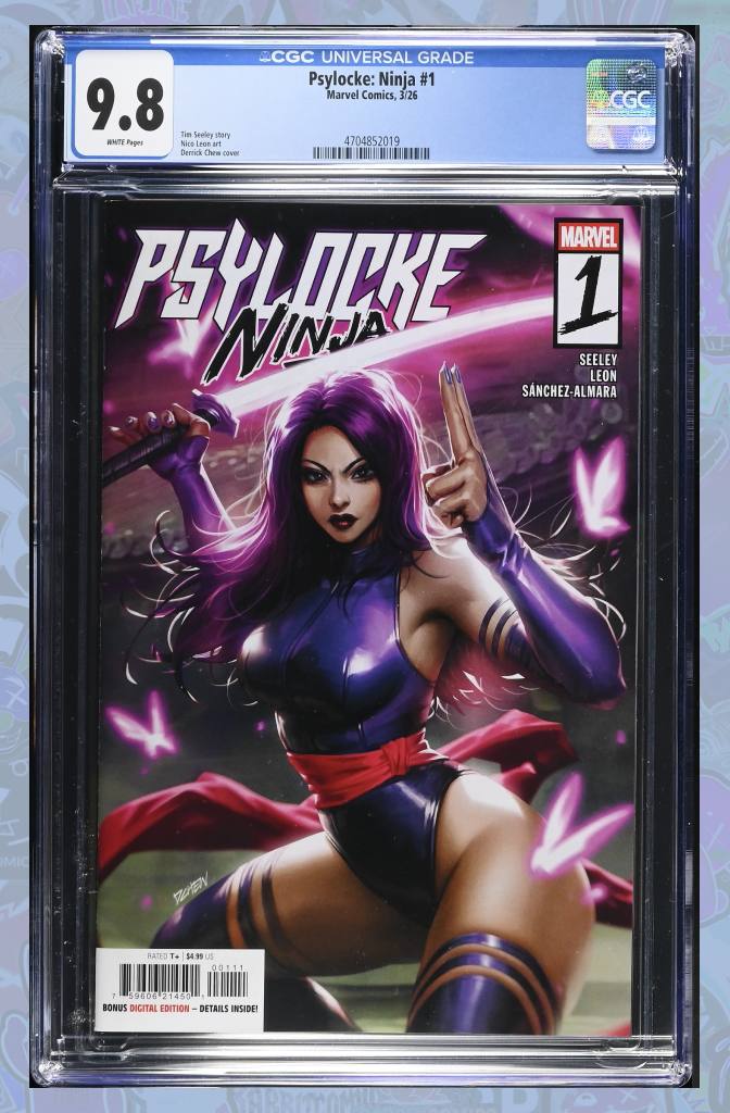 Psylocke: Ninja #1 | Derrick Chew | CGC 9.8