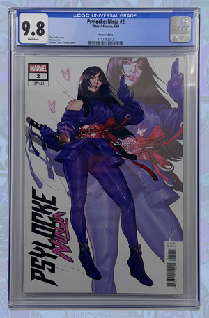 Psylocke Ninja #2 | Joshua Swaby Variant | CGC 9.8