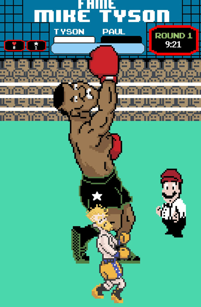 MIKE TYSON #1 | MATTHEW WAITE PUNCH-OUT DALLAS FANEXPO VARIANT