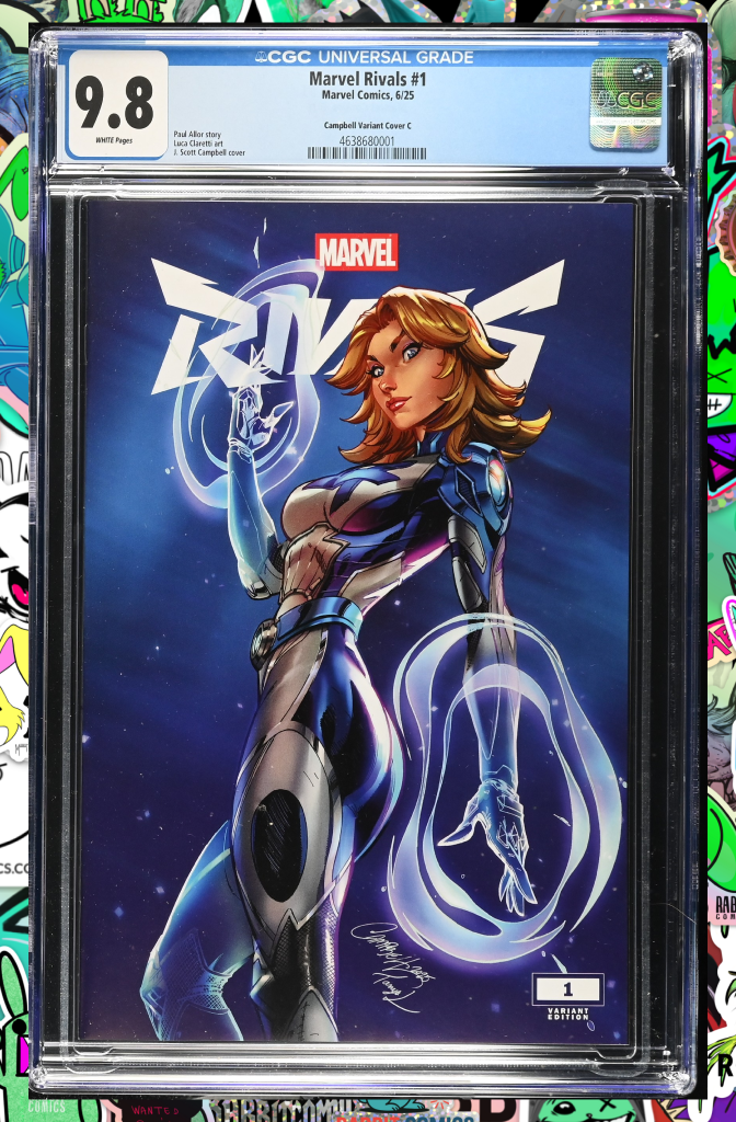 Marvel Rivals #1  Invisible Woman J. Scott Campbell Variant C | CGC 9.8